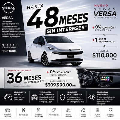 HASTA 48 MESES _ VERSA 26