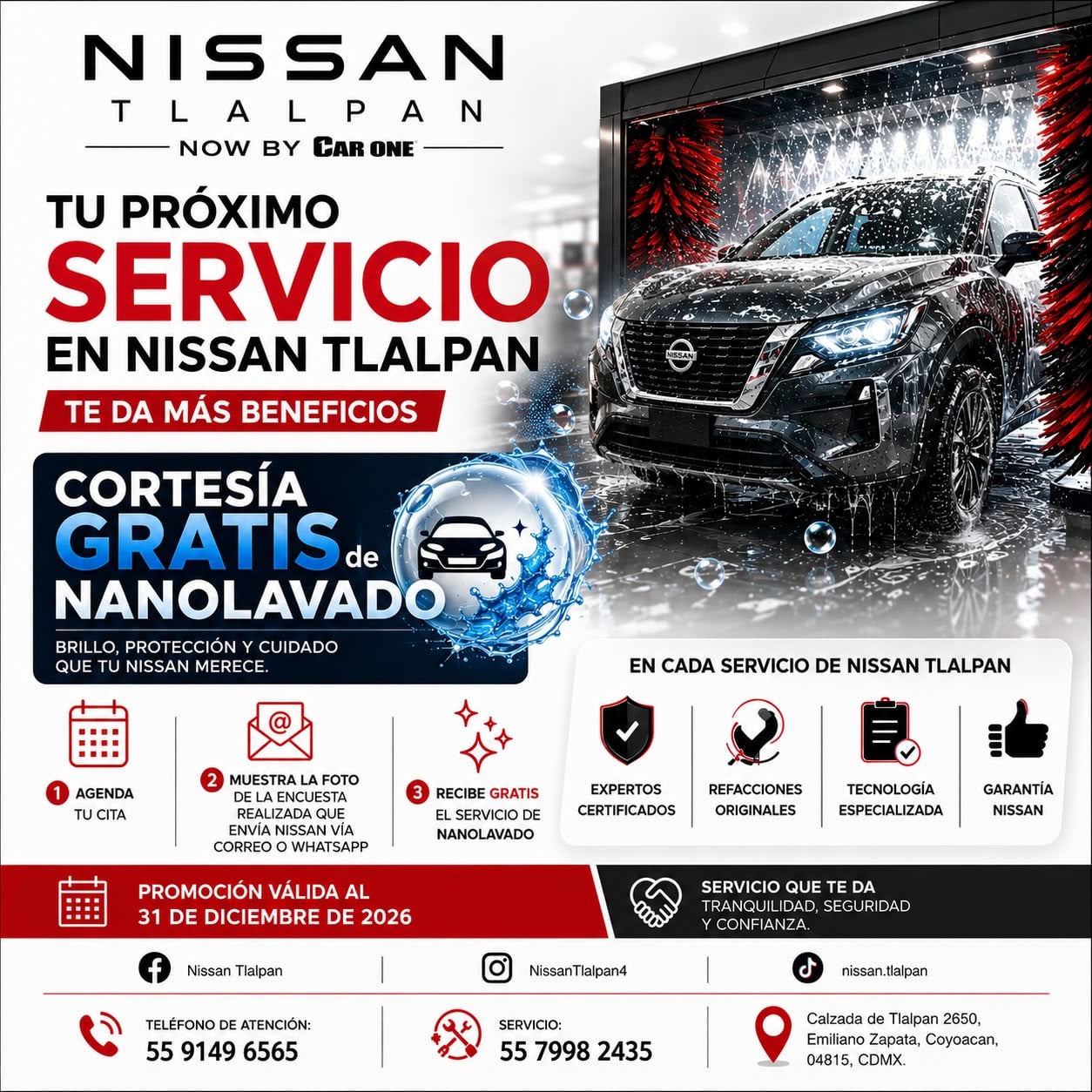 Tu proximo servicio - Cortesía Nanolavado 